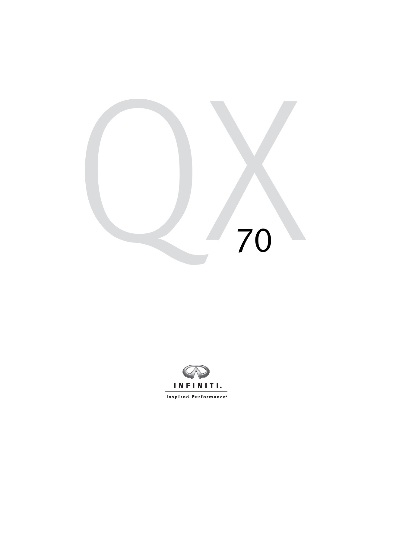 2014 Infiniti QX70 Brochure Page 23